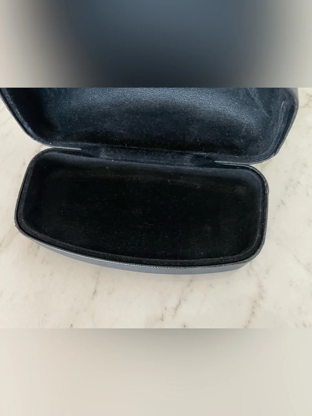 Authentic Salvatore Ferragamo Black Hard Sunglasses glasses Case Italy VGUC
